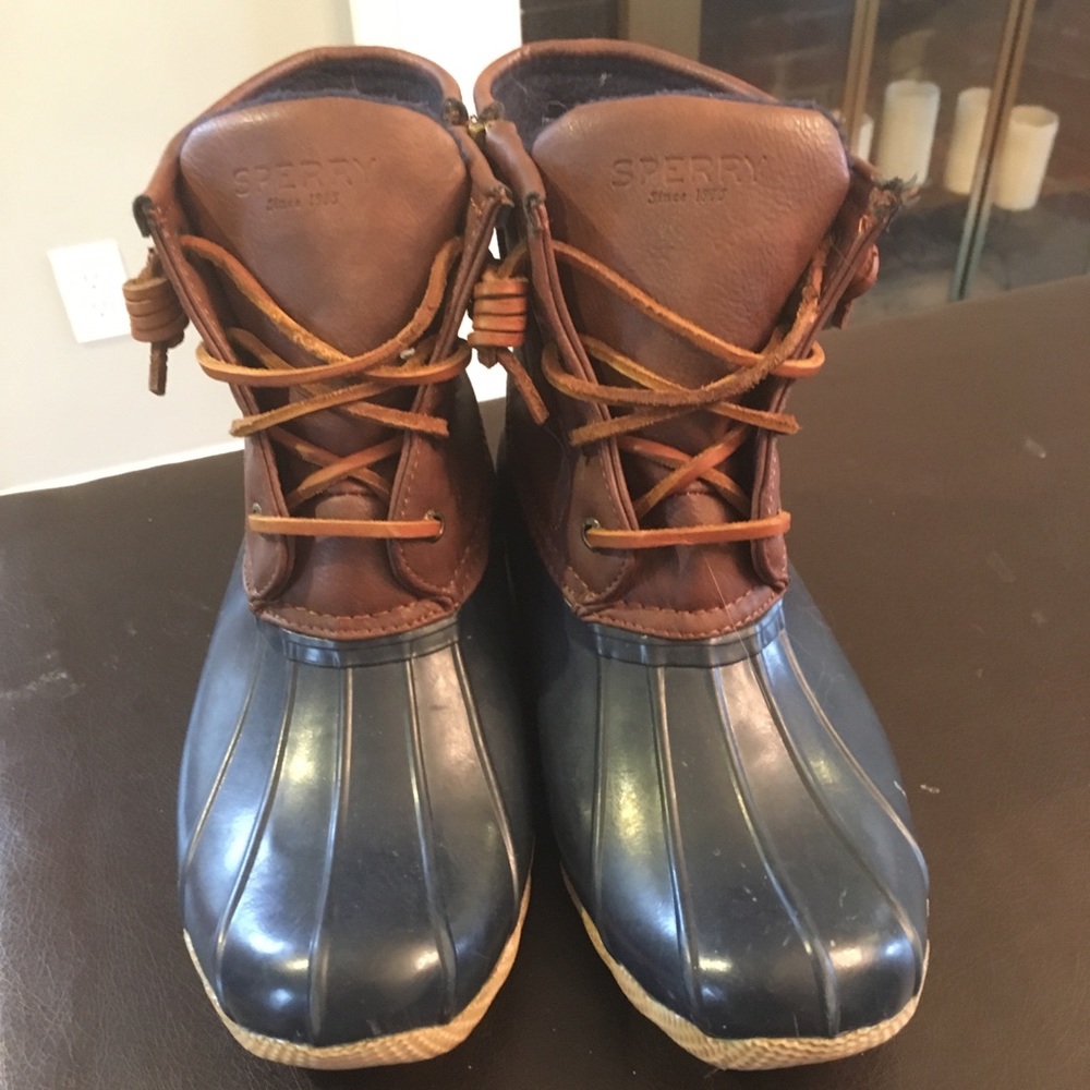Sperry Top Sider Saltwater Duck Boots Size 5